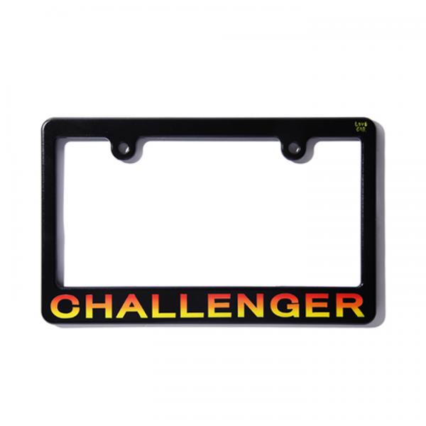 Challenger Painted Number Plate For Bike ブラック バイク用ナンバープレートカバー 18春夏 Jonas Challenger Painted Number Plate For Bike ブラック バイク用ナンバープレートカバー 18春夏 Jonas