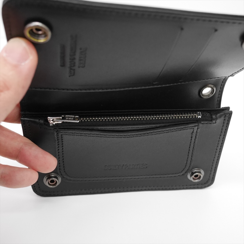 WACKO MARIA/WALLET（TYPE-2）（×PORTER）（ブラック）［ミドル 