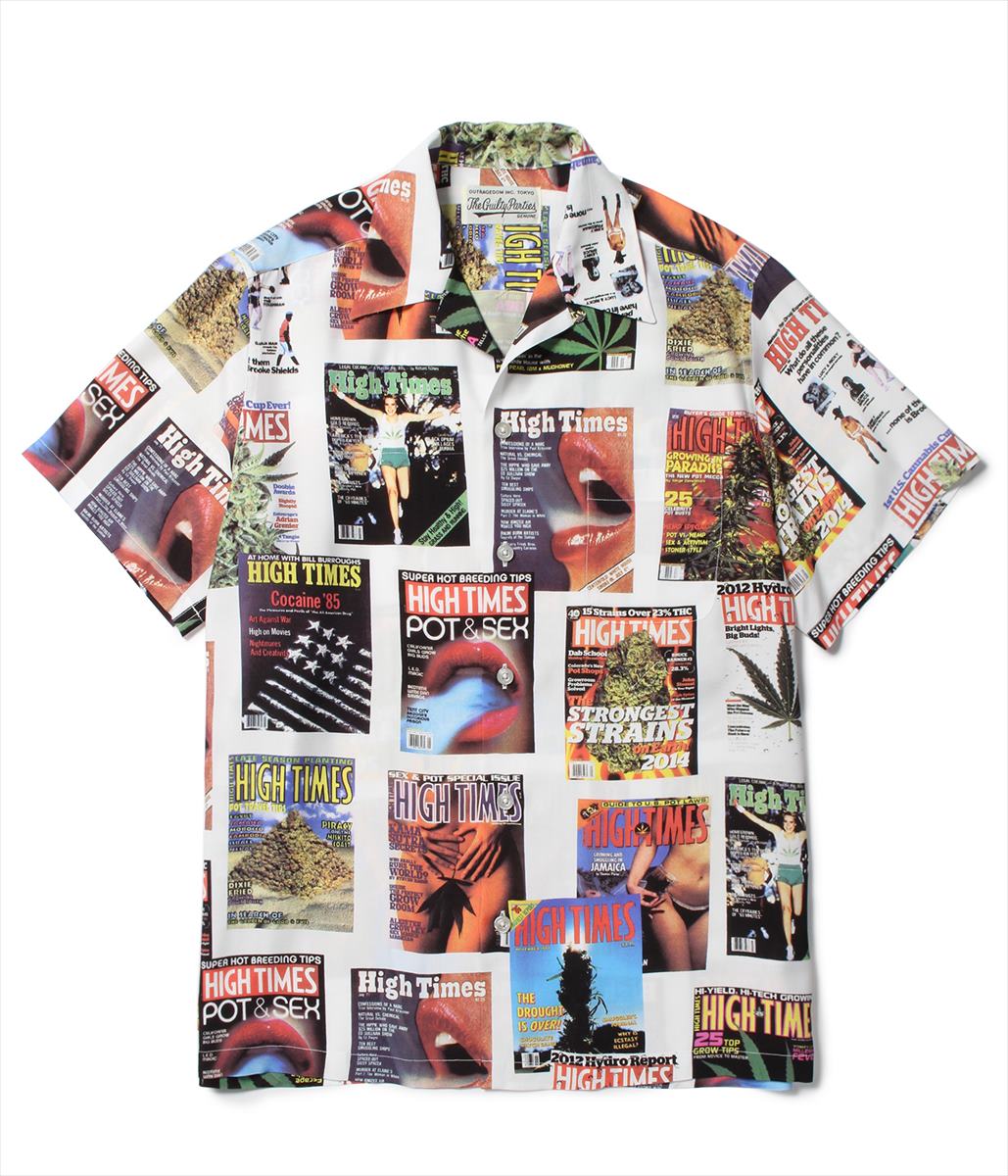 Wacko Maria Hightimes Wacko Maria Hawaiian Shirt Type 1 ホワイト Wネームアロハシャツ 18春夏 Jonas