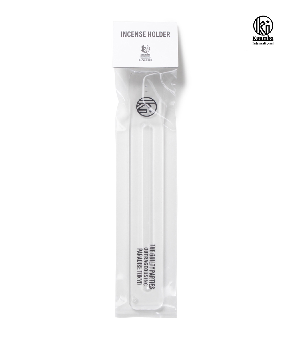 WACKO MARIA/KUUMBA / INCENSE HOLDER(クリア)[Wネームお香立て-19 ...