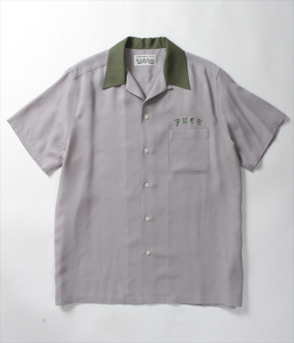 返品?交換対象商品】 WACKO MARIA/TWO-TONE 50'S SHIRT S値下げ交渉ok 