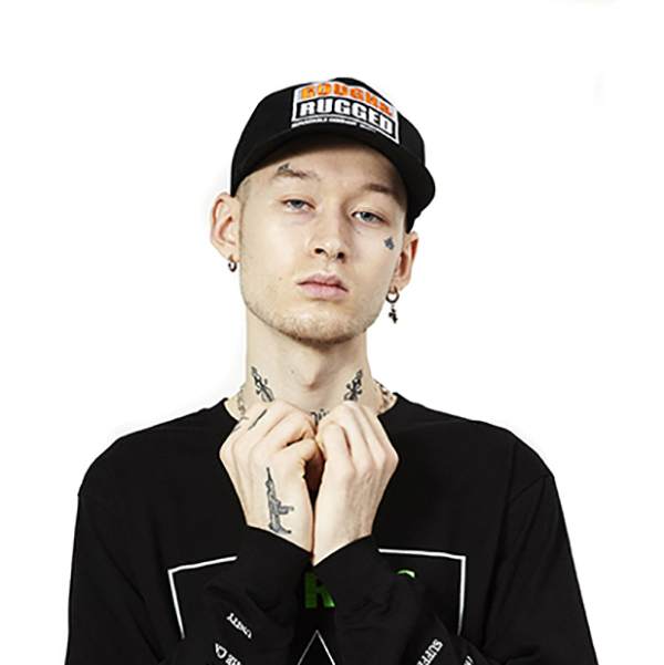 Rough And Rugged Design Cap 04 ブラック メッシュキャップ 19春夏 Jonas
