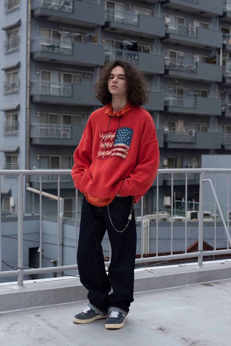 DAIRIKU/One-Wash Denim Pants(インディゴ)[ワンウォッシュデニム 期限切れ dairiku ワンウォッシュデニム 19aw デニム/ジーンズ