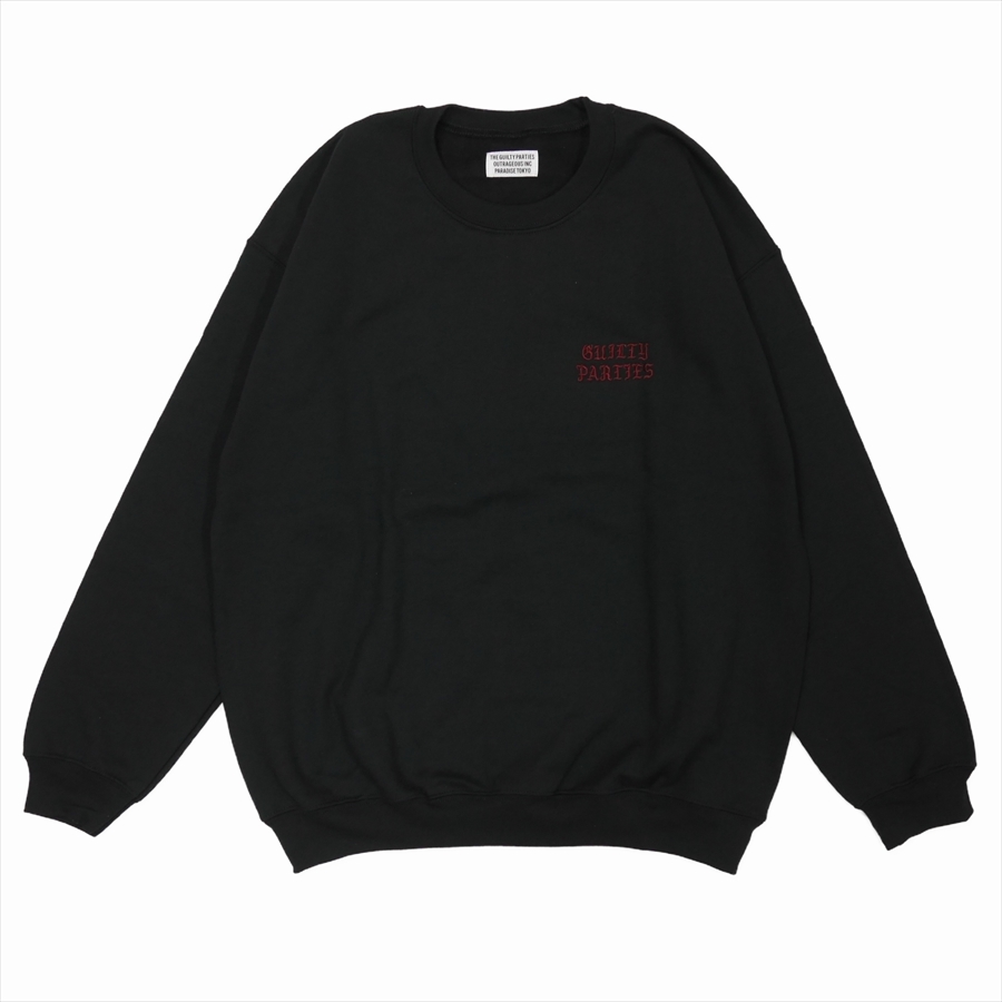 お気に入りの 試着のみ SWEAT NECK CREW 21SS ワコマリア - スウェット