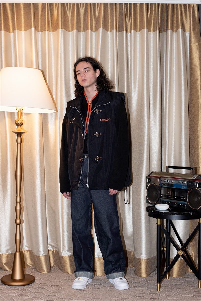 Dairiku Fireman Buckle Nylon Vest ブラック ナイロンベスト 19秋冬 Jonas Dairiku Fireman Buckle Nylon Vest ブラック ナイロンベスト 19秋冬 Jonas