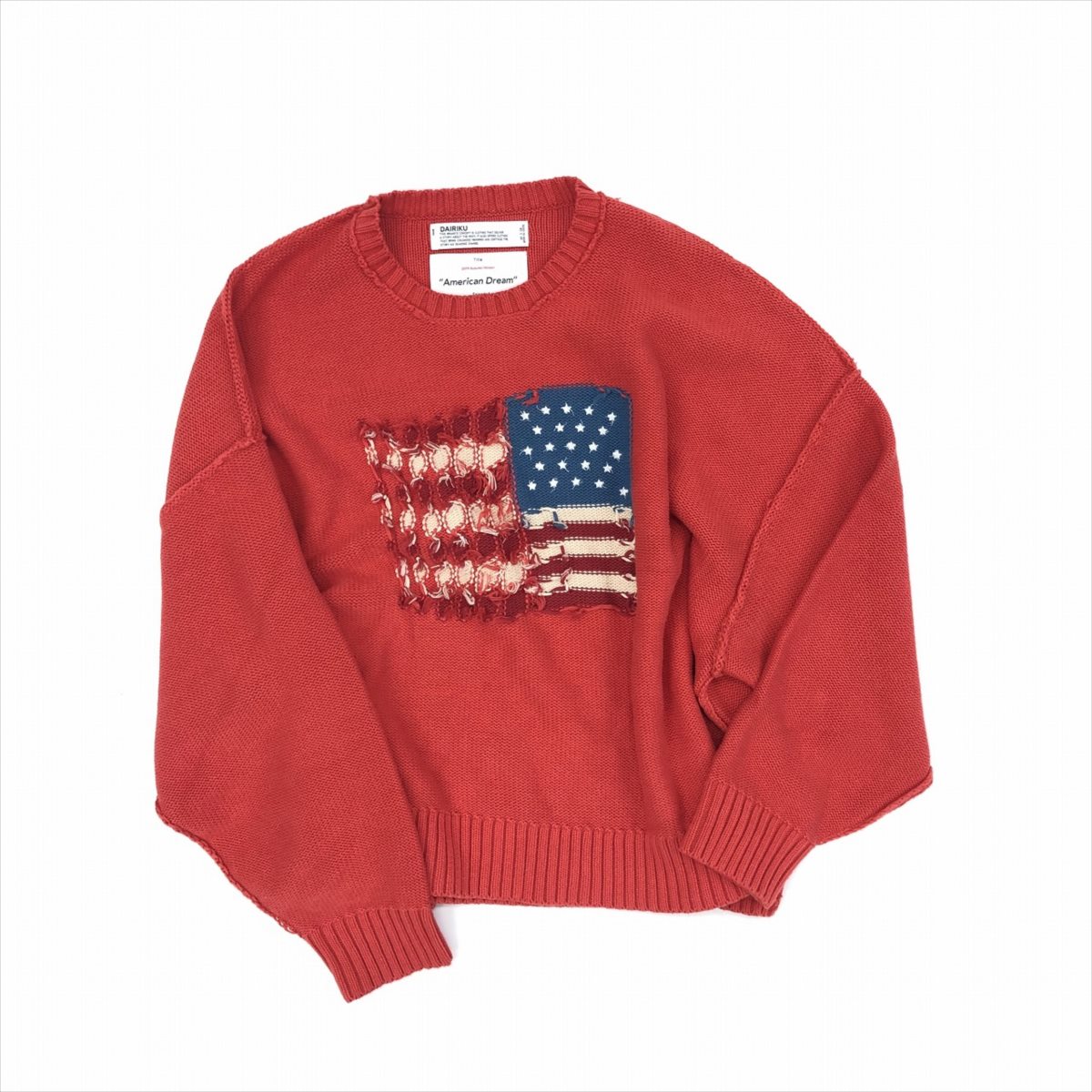 DAIRIKU American Dream Inside-out Knit-