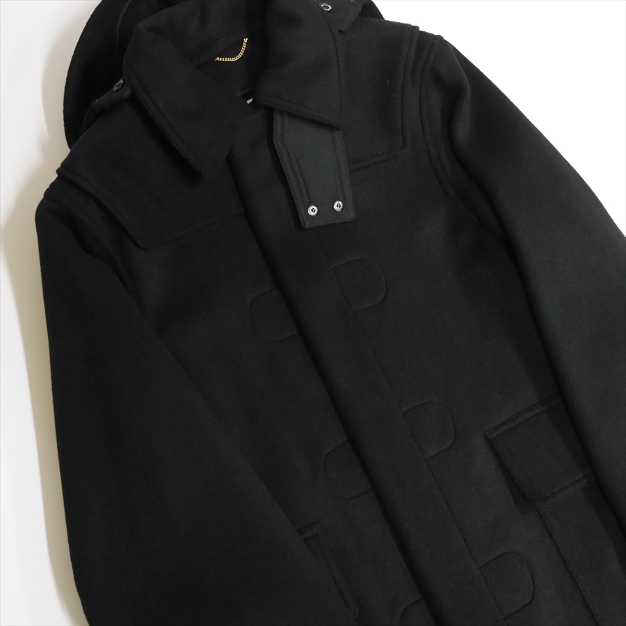 DAIRIKU/Snap Button Duffle Coat（ブラック）［ダッフルコート-19秋冬 