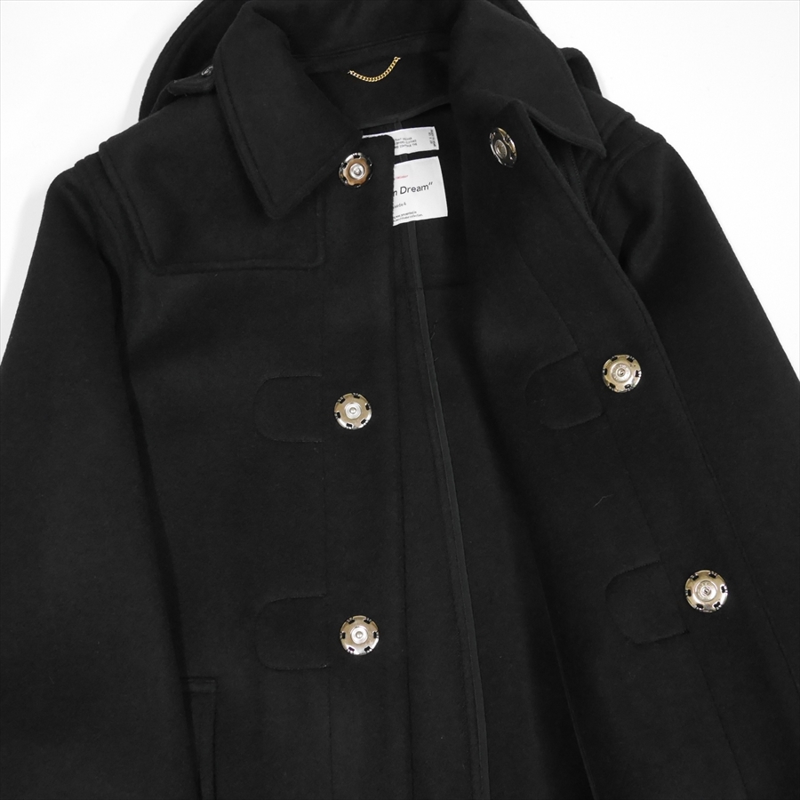 DAIRIKU/Snap Button Duffle Coat（ブラック）［ダッフルコート-19秋冬 ...