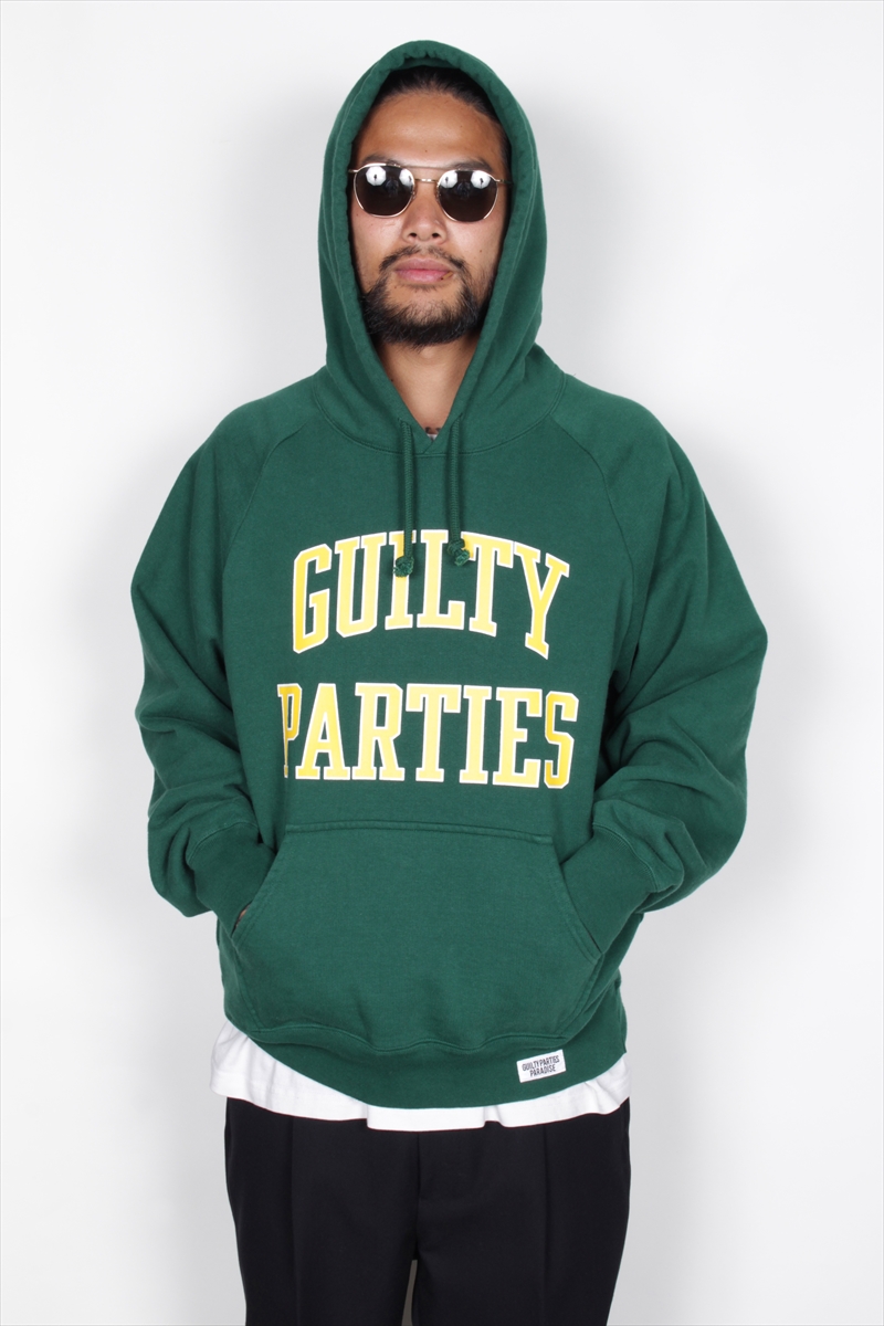 WACKO MARIA/WASHED HEAVY WEIGHT PULLOVER HOODED SWEAT SHIRT（TYPE 
