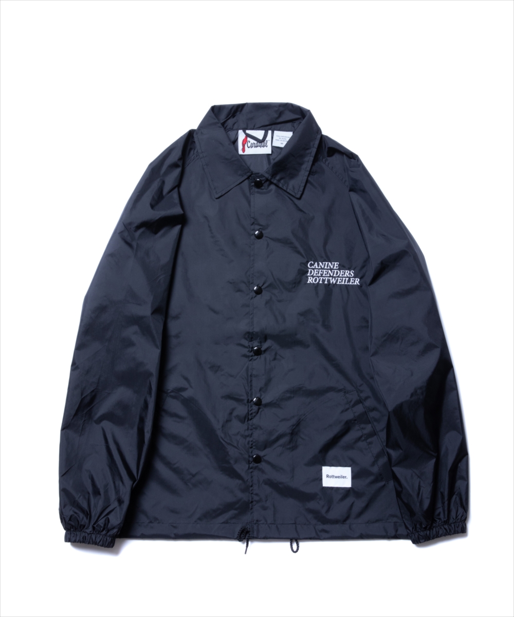ROTTWEILER/CANINE Coach Jacket（ブラック）［コ 
