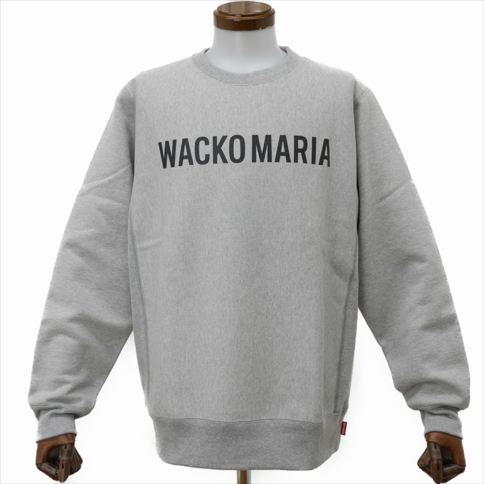 WACKO MARIA/HEAVY WEIGHT CREW NECK SWEAT SHIRT（TYPE-2）（グレー 