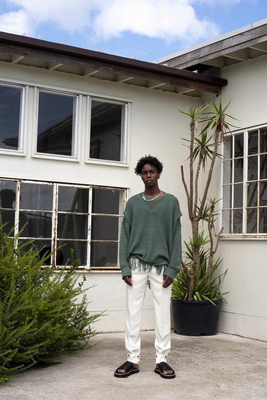 ボタニカルウエディング dairiku ダイリク フリンジニットベスト 20ss