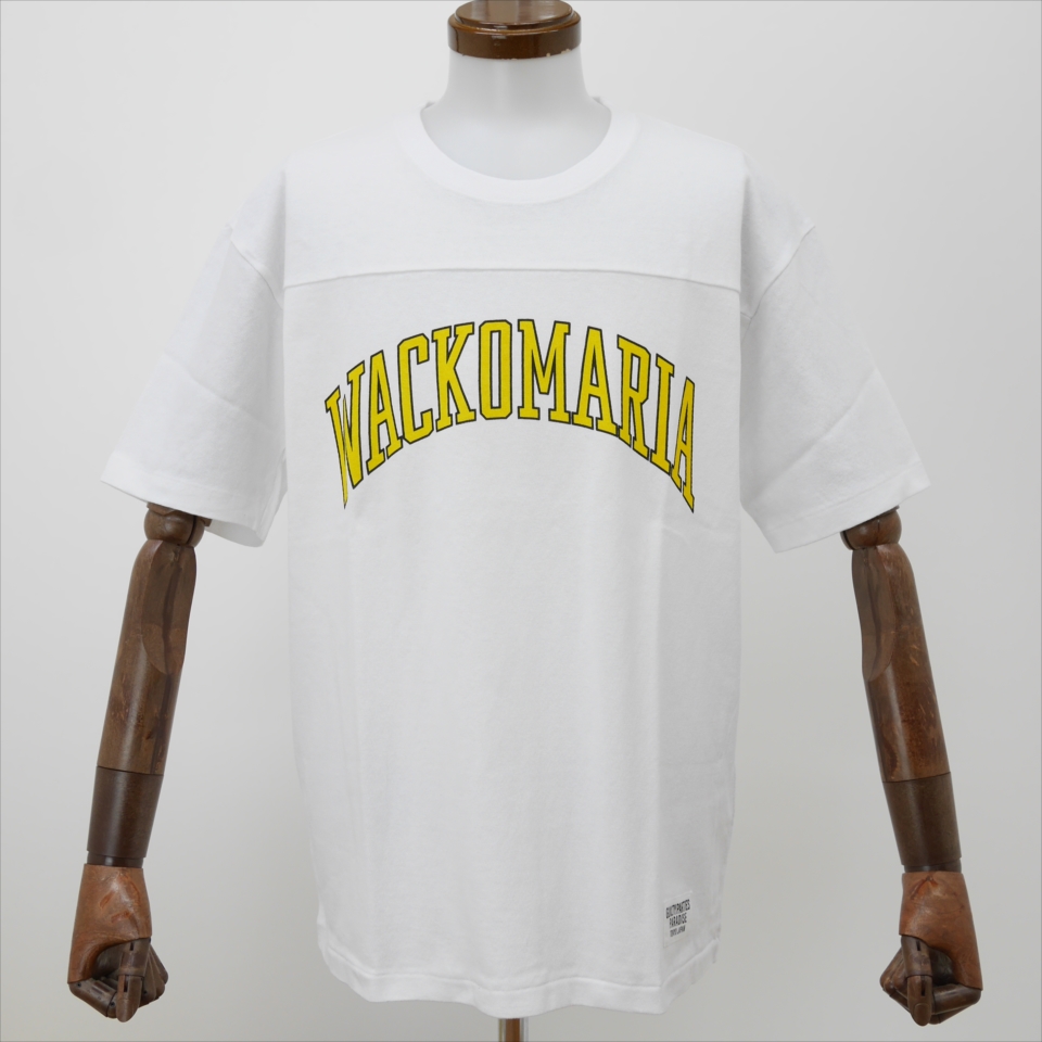 します WACKO MARIA - ワコマリア フットボールTシャツ Mの通販 by shingoman's shop｜ワコマリアならラクマ