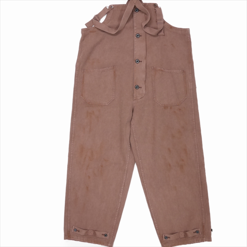Dairiku Herringbone Vintage Over All ピンクオレンジ ヘリンボーンオーバーオール 春夏 Jonas Dairiku Herringbone Vintage Over All ピンクオレンジ ヘリンボーンオーバーオール 春夏 Jonas