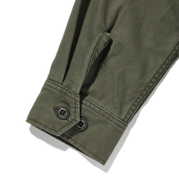 CHALLENGER/MILITARY DAILY SHIRT（オリーブ）［ミリタリーシャツ-20春 