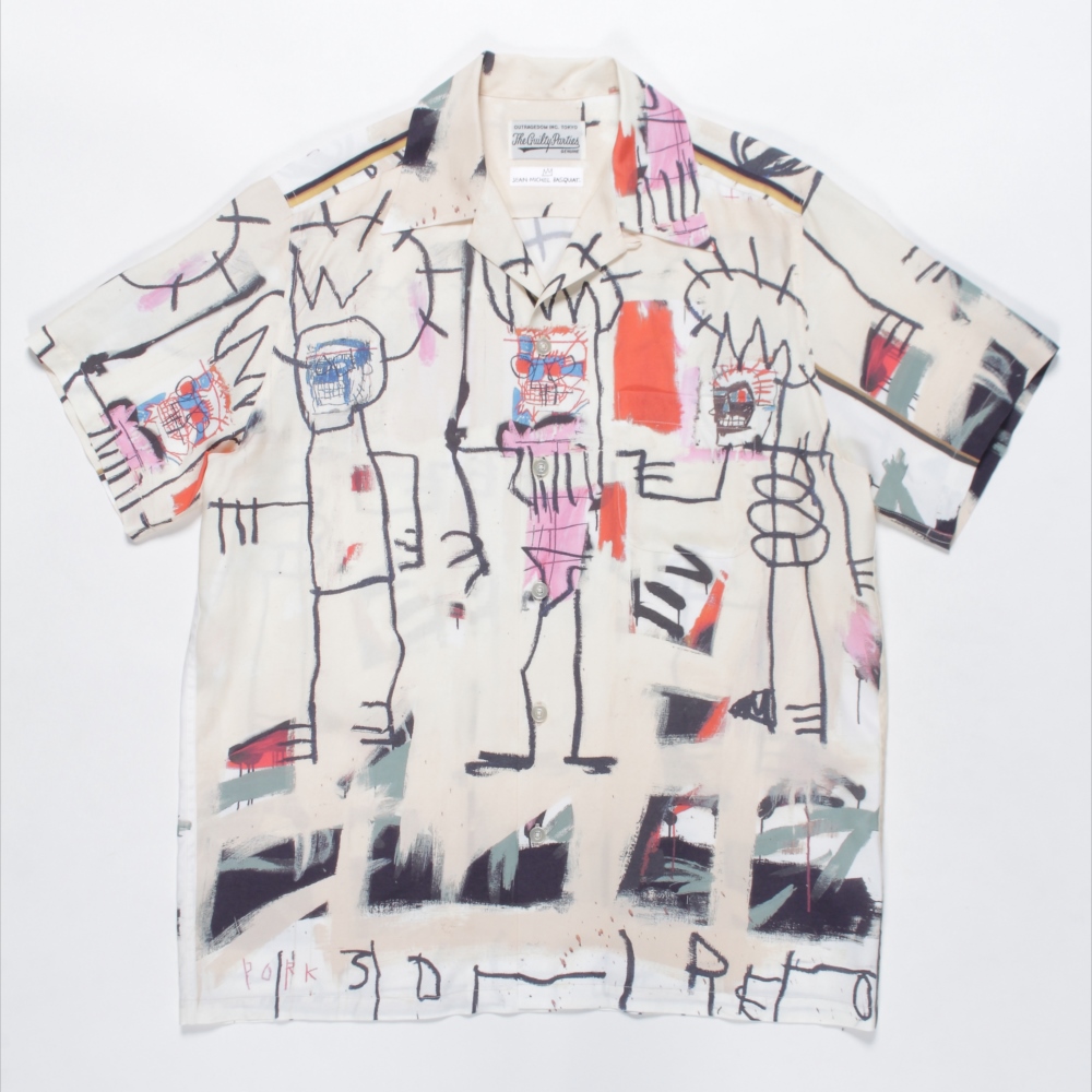 WACKO MARIA/JEAN-MICHEL BASQUIAT / S/S HAWAIIAN SHIRT(TYPE-3 ...