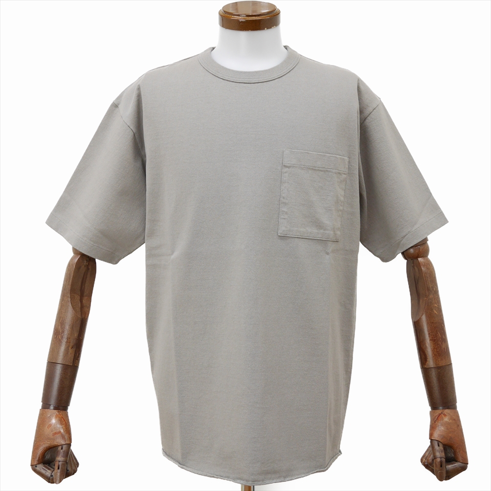 COOTIE/Plain Crewneck S/S Tee（グレー）［プ 