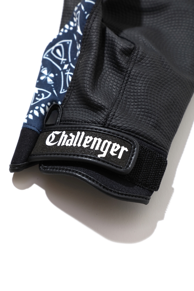 CHALLENGER/MECHANIC GLOVE（ネイビー）［メカニックグローブ-20冬 