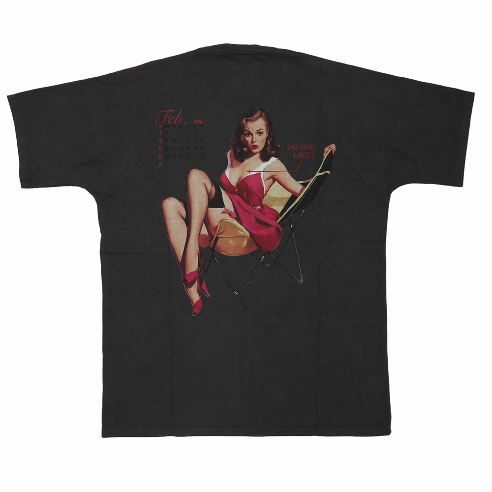 DAIRIKU 20AW Pinup Girl Half  Shirt