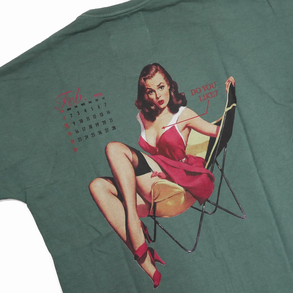 【DAIRIKU】20AW ピンナップガール Pinup Girl Long Sleeve Tee (20AW C-5) | DAIRIKU / カットソー