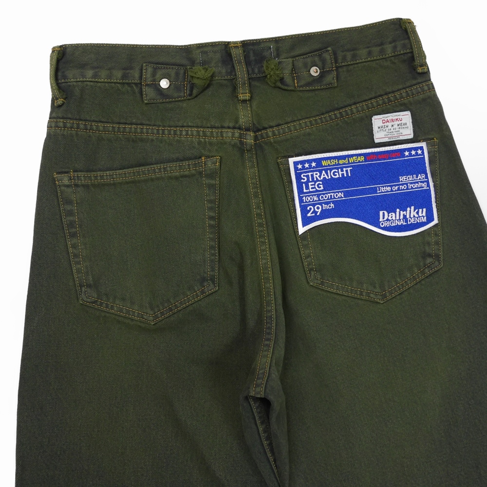 30％OFF】 DAIRIKU 20AW WASH'N WEAR DENIM PANTS 29 abamedyc.com