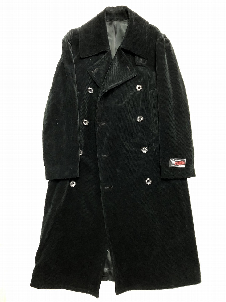 Dairiku Couduroy Long P Coat ブラック 30 Off コーデュロイロングpコート 秋冬 Jonas