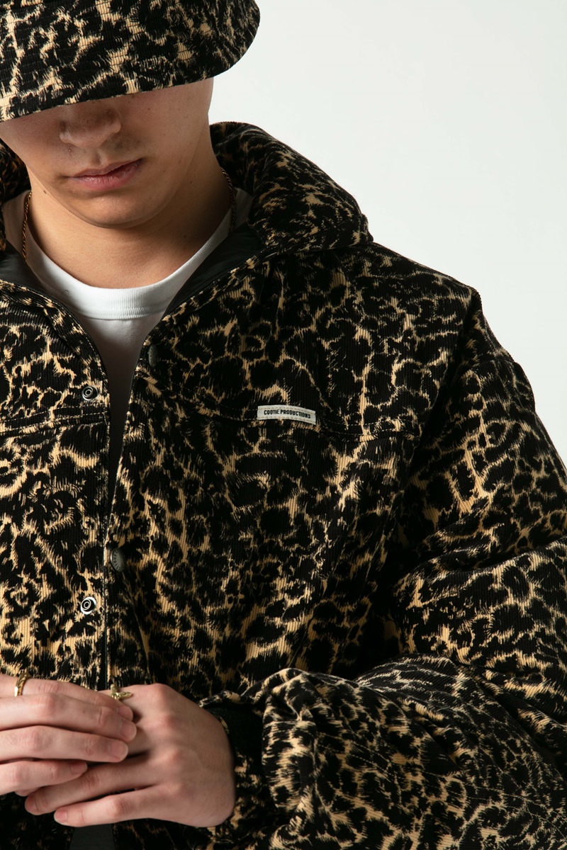 COOTIE/Corduroy Leopard Bucket Hat(レオパード)[コーデュロイ COOTIE/Corduroy Leopard Bucket Hat(レオパード)[コーデュロイ