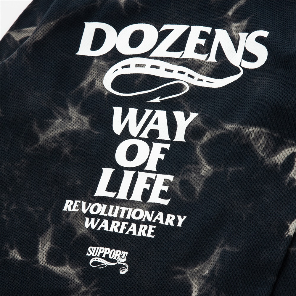 RATS/PRINT TIE DYE THERMAL（ブラックタイダイ） 【50%OFF
