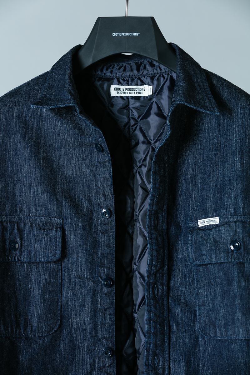 COOTIE - COOTIE DENIM QUILTING SHIRT JACKET の+solo-truck.eu