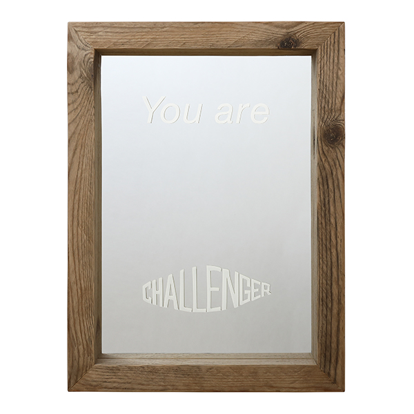 Challenger Printed Mirror ミラー ウッドフレームミラー 21春夏 Jonas