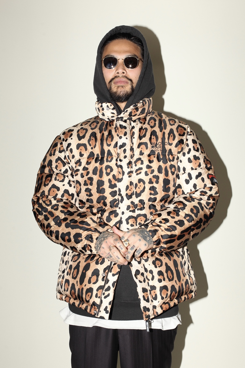 WACKO MARIA ワコマリア NANGA / LEOPARD DOWN BLANKET - CONUR