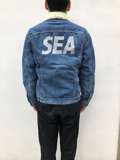 WIND AND SEA × MINEDENIM DENIM デニムジャケット-