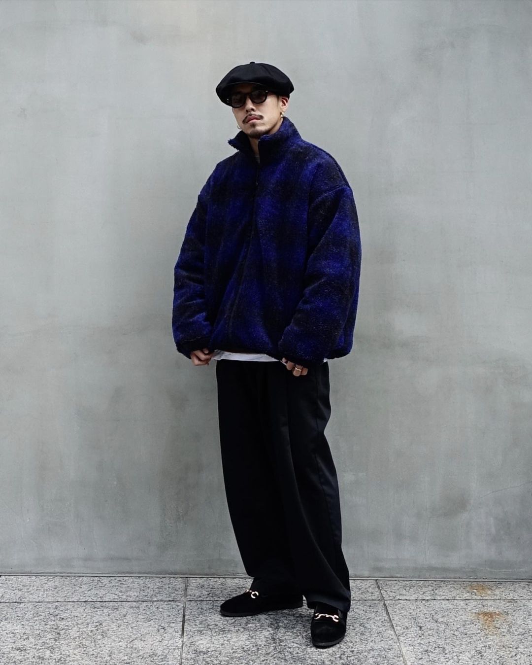 最大89%OFFクーポン COOTIE Ombre Boa Check CPO Jacket asakusa.sub.jp