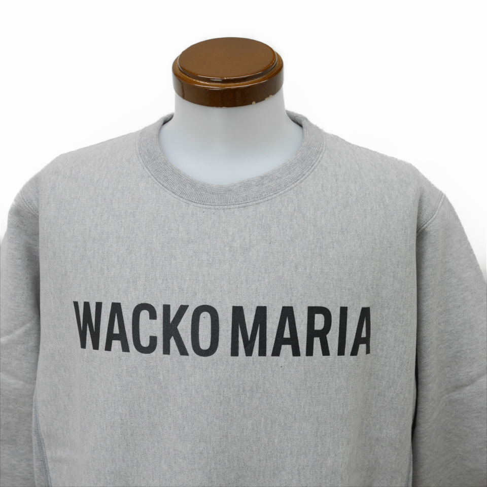 WACKO MARIA/HEAVY WEIGHT CREW NECK SWEAT SHIRT（TYPE-2）（グレー 