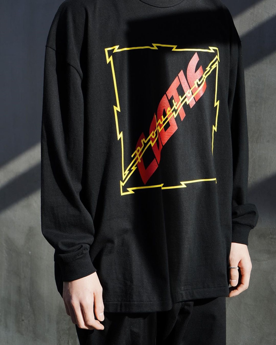 DragonAsh【新品】COOTIE  Oversized L/S Tee (COLLEGE)