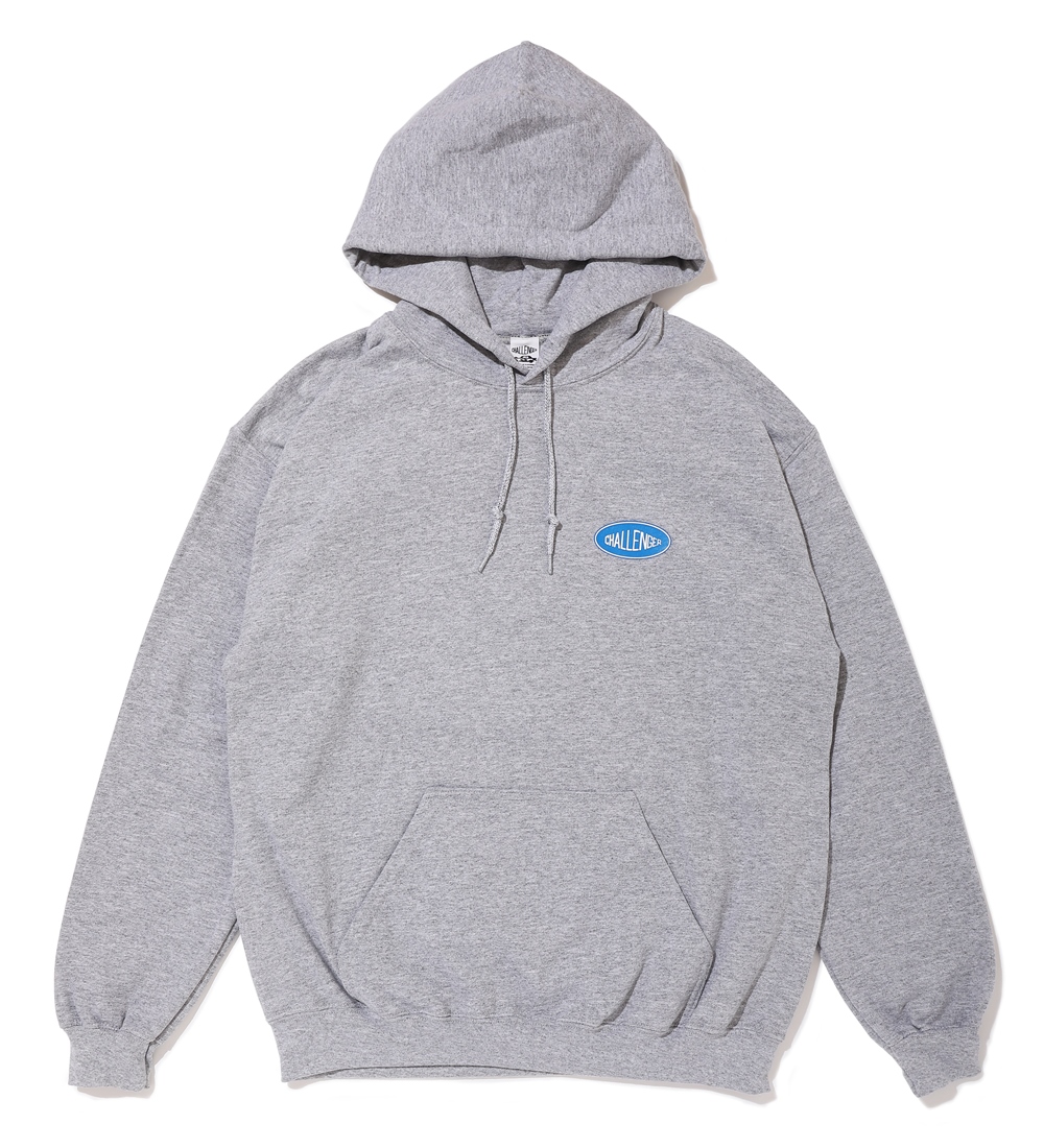 CHALLENGER/HEAVEN'S DOOR HOODIE(グレー)[プルオーバーパーカー-21 気軽に返品 パーカー challenger パーカー