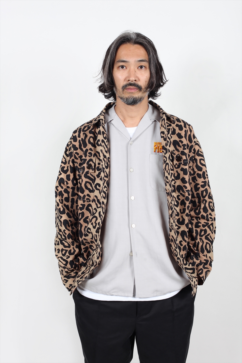 WACKO MARIA LEOPARD SHIRT ワコマリア レオパードシャツ