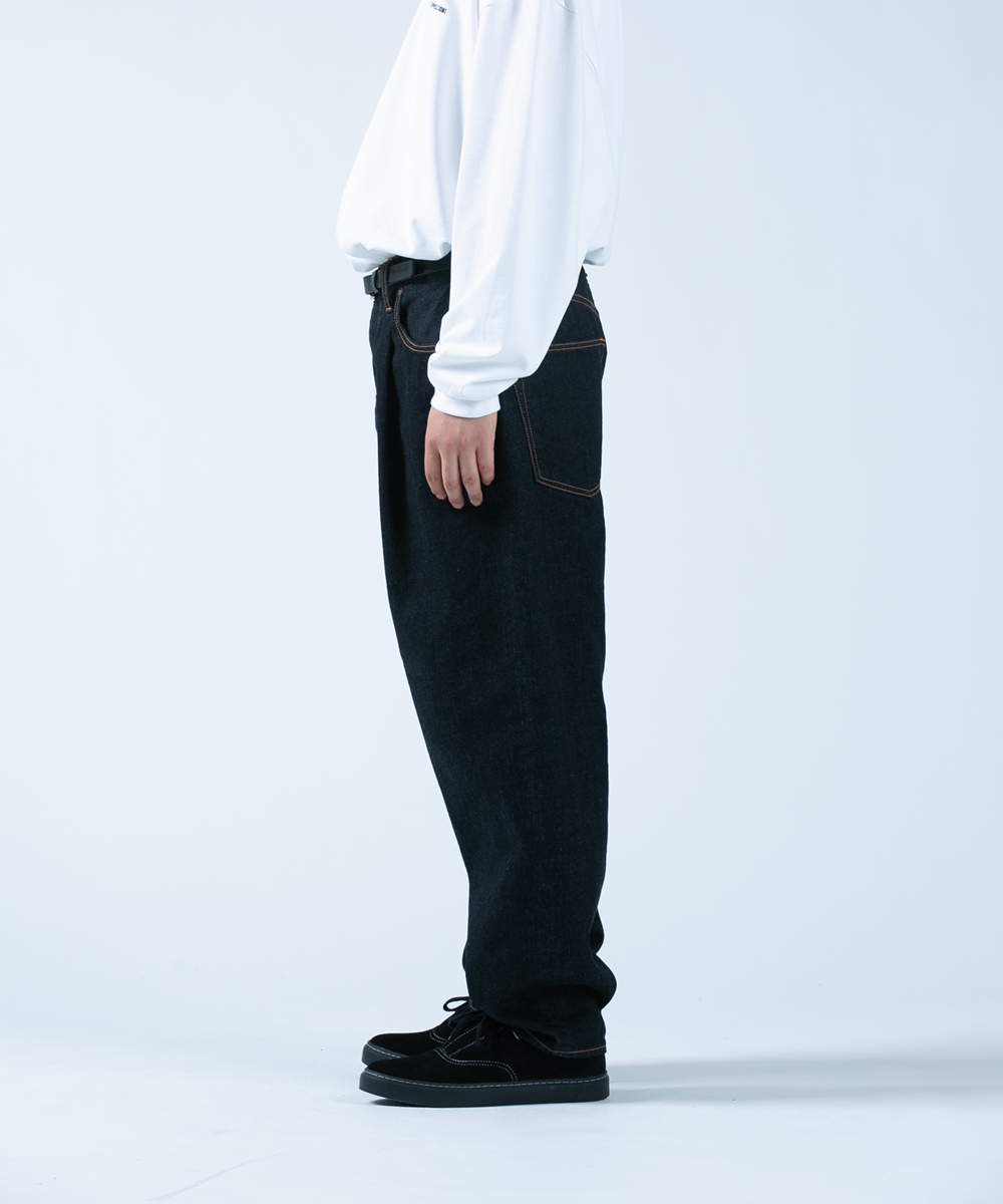 cootie Raza 1 Tuck Denim Pants (Indigo) cootie Raza 1 Tuck Denim Pants (Indigo)