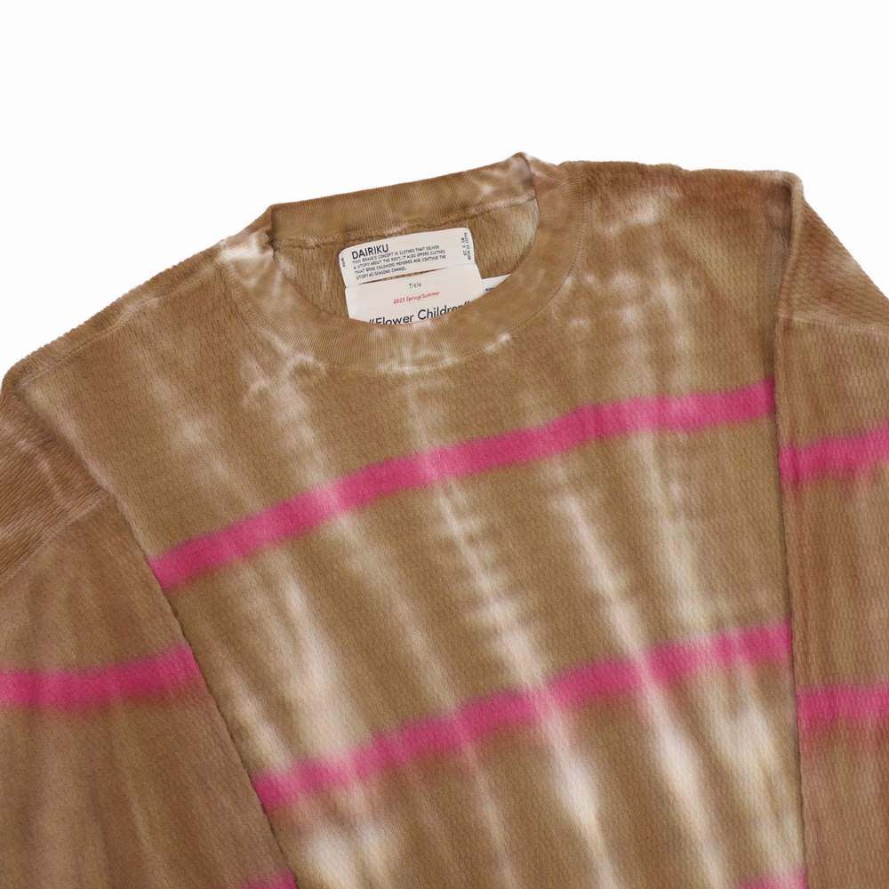 DAIRIKU TIE-dye Thermal tee 21ss