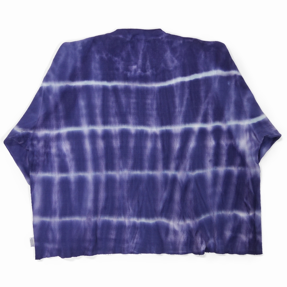 DAIRIKU】Heart Tie Dye Border Knit-