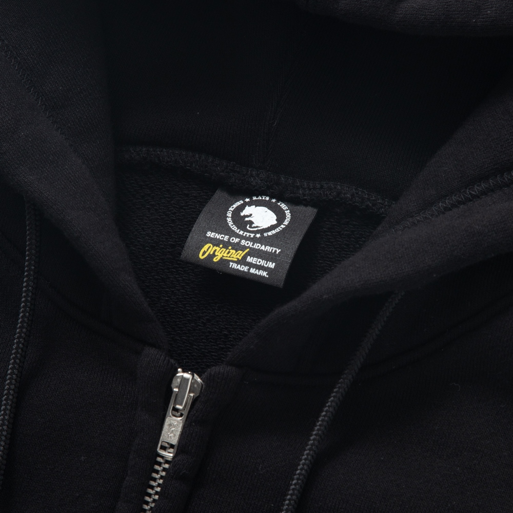 一部予約販売中】 Hoodie RATS SOLIDARITY ZIP RATS HOODIE - www