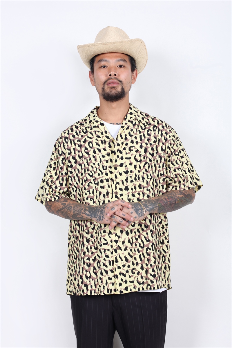 wackomaria Hawaiian Shirt レオパード シャツ-