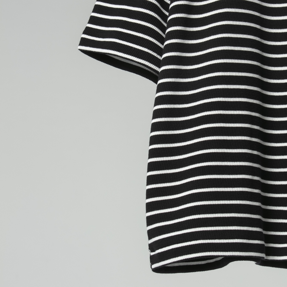 COOTIE/Heavy Thermal Border S/S Tee(ブラック/オフホワイト COOTIE/Heavy Thermal Border S/S Tee(ブラック/オフホワイト