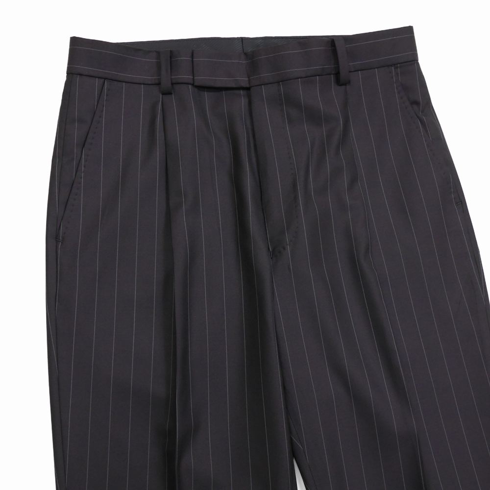 WACKO MARIA/PLEATED TROUSERS（TYPE-2）（パープル）［ワンタック 