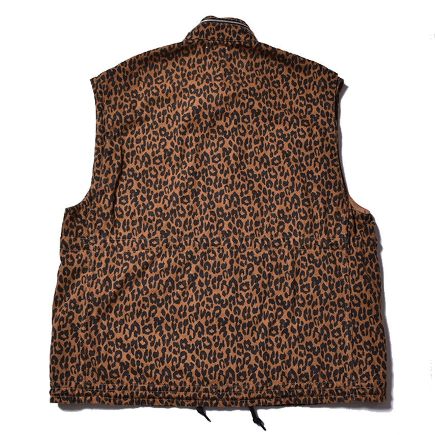 Minedenim Leopard Denim Nosleeve M 65 ブラウン 30 Off ノースリーブm 65 21春夏 Jonas