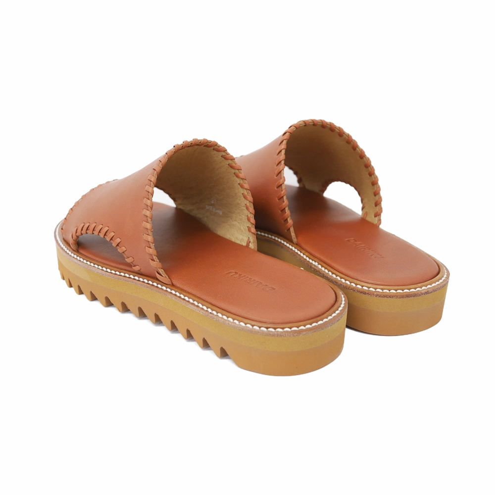 最高の品質の Wyatt DAIRIKU Hand Sandal Leather Stitch - サンダル
