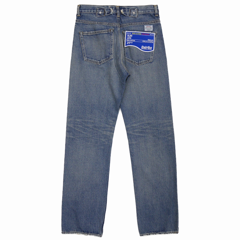 DAIRIKU/Vintage Washed Slim Denim Pants（インディゴ） 【20%OFF 