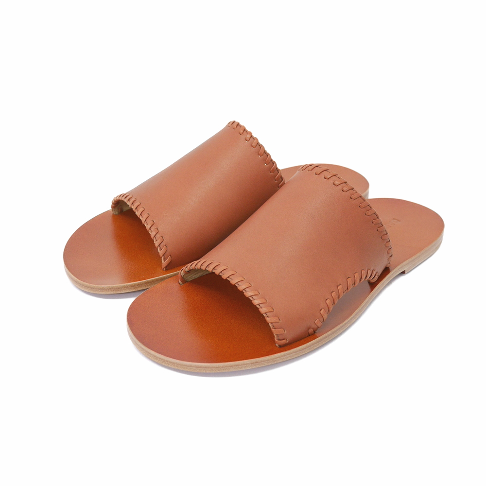 Dairiku Billy Hand Stith Leather Sandal-