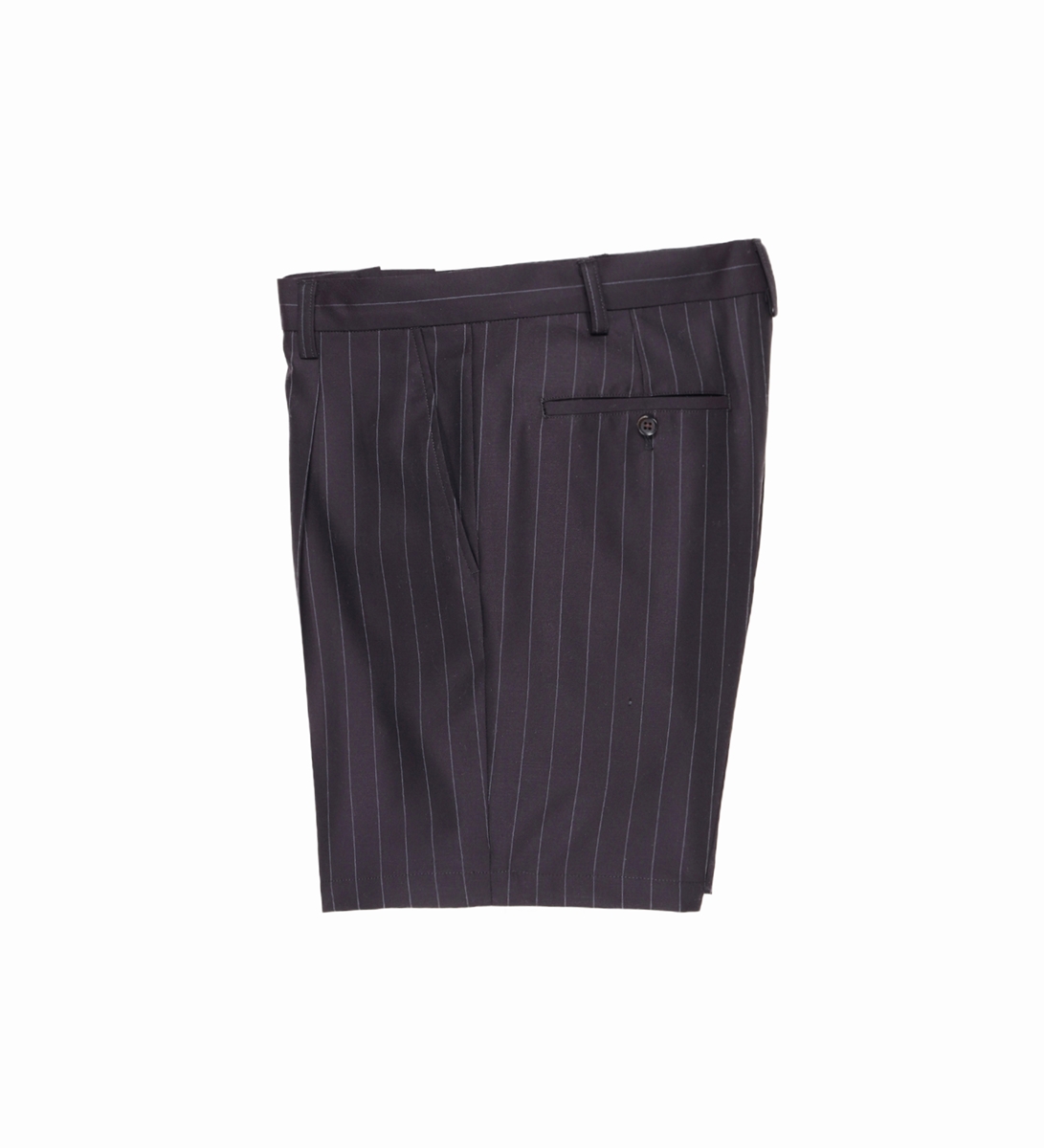 WACKO MARIA/PLEATED SHORT TROUSERS（パープル）［ワンタック 