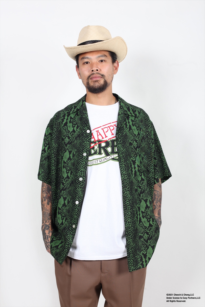 新品 WACKO MARIA HAWAIIAN SHIRT アロハ パイソン-